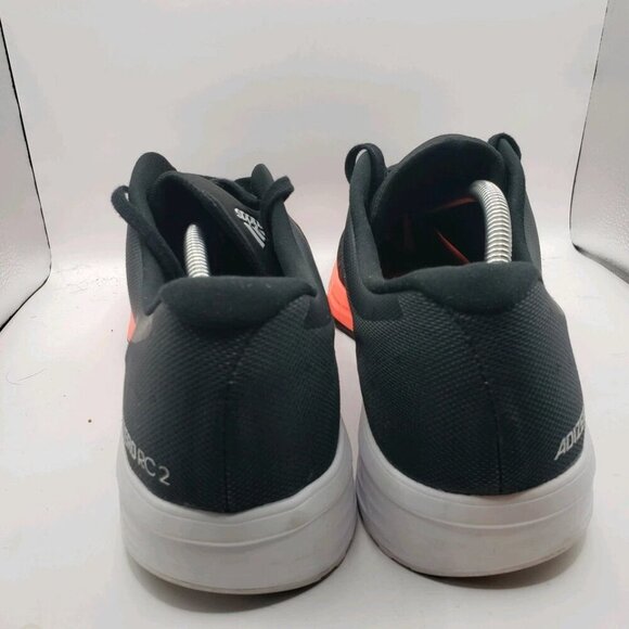 Size 13 - adidas Adizero RC 2 Black/White/Orange Running shoes EE4337 EUC - Picture 5 of 8